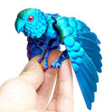 3D Printed Parrot Fidget Toys,Bird with Flexible Wing,Threedee Printing Animals Stuff,Home Office Decor Skeleton Dragon,Festival Gifts Action Figures,3-D Prints Little Live Pets (Colorful)