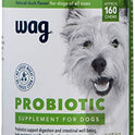 Brand - Wag Probiotic Supplement Chews for Dogs, Supports Digestive Health and Gut Flora, Natural Duck Flavor, 160 Count, Pack of 1