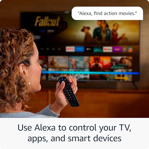 Fire TV Alexa Voice Remote Pro (newest model) with remote finder, TV controls, and backlit buttons
