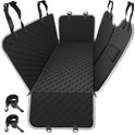 Mancro Dog Car Seat Cover for Back Seat, 2026 Upgraded 600D Heavy Duty Waterproof & Scratch-Resistant Dog Hammock for Car, Back Seat Pet Cover for Dogs with Sedan, Trucks and SUVs, Standard, Black