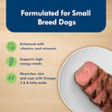 Blue Buffalo Delights Natural Adult Small Breed Wet Dog Food, Variety Pack, Made with Natural Ingredients, Filet Mignon & New York Strip Recipe in Hearty Gravy, 3.5-oz. Cups (12 Count, 6 of Each)