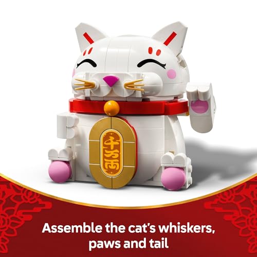 LEGO Lucky Cat Building Toy for Girls & Boys