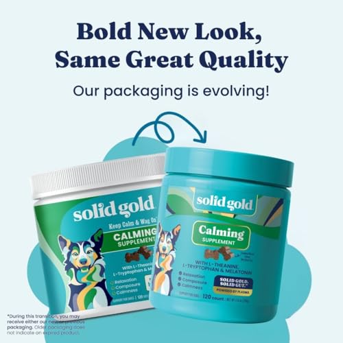 Solid Gold Calming Chews for Dogs, 120ct