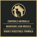 Purina Pro Plan Hairball Management, Indoor Cat Food, Turkey and Rice Formula - 16 lb. Bag