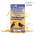 Scott Pet Wild Bird Seed, Cracked Corn, 9 lbs Bag, Feed, Great Source of Protein and Fiber, Food for Outside Wild Birds