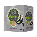 Tiki Cat Velvet Mousse, Protein Blend in Broth Variety Pack, Complete Nutrition for Balanced Diet, Wet Cat Food For All Life Stages, 2.8 oz. Pouch (Pack of 12)