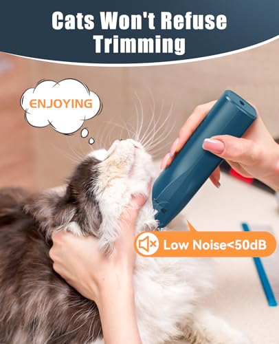 oneisall Pet Clipper for Cat Matted Hair, Green