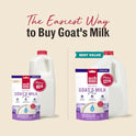 The Honest Kitchen Human Grade Instant Goat's Milk with Probiotics for Dogs and Cats, 5.2 Ounces