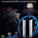 ECOSELF Air Purifiers for Home Large Room up to 1800 Ft², Air Purifiers for Bedroom 360° Air Intake with Smart Auto Mode, HEPA Air Purifier, Air Cleaner for Smoke PoIIen Pet Dander, HAP609