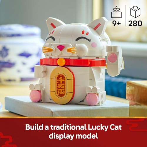 LEGO Lucky Cat Building Toy for Girls & Boys
