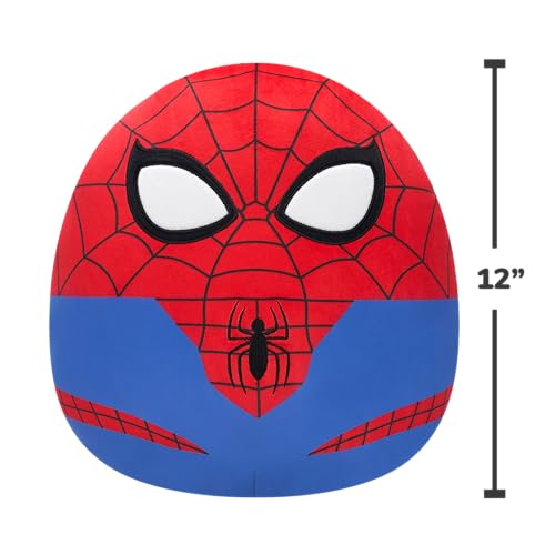 Squishmallows Original 12in Marvel Spider-Man Plush (Medium-Sized)