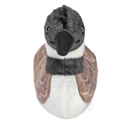 Wild Republic Audubon Birds Canada Goose Plush with Authentic Bird Sound, Stuffed Animal, Bird Toys for Kids and Birders, 5 inches
