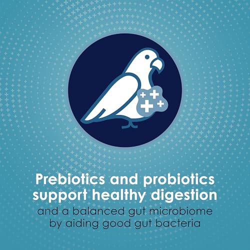 Kaytee Forti-Diet Pro Health Nourish+Protect Parrot Food, Comprehensive Nutrition Backed by Science, Digestive Health, Immune Support, 5 pounds
