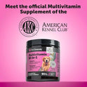 10-in-1 Dog Multivitamin Supplement with Glucosamine & Probiotics - Hip & Joint Support, Digestive Health, Immune Support, Heart & Skin - All-in-One Daily Vitamins & Omega-3s (Peanut Butter, 90 ct)