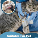 oneisall Pet Clipper for Cat Matted Hair, Pet Shaver for Cats Quiet Pet Clippers Waterproof Cordless Cat Clippers for Matted Long Hair with Storage Bag (Green)