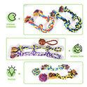 SHARLOVY Large Tough Chew Toys for Aggressive Chewers Large Breed,Heavy Duty Dental Rope Toys Kit for Medium Dogs,5 Knots Indestructible Cotton Puppy Teething Chew Tug Toy Set of 9