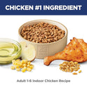 Hill's Science Diet Adult 1-6 Indoor Dry Cat Food, Chicken, 7 lb. Bag