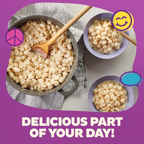 Annie's Shells and White Cheddar, Made with Organic Pasta and Real Cheese, 6 oz (Pack of 12)