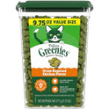 Greenies Cat Treats, Feline Veterinarian-Recommended Adult Natural Dental Cat Treats, Oven Roasted Chicken Flavor, 9.75 oz. Tub