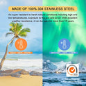 OFFO Black Pre-Assembled Bird Spikes, 304 Stainless Steel Pigeon Spikes for Outside, Cover 10.8 Feet, Easy Installation for Balcony, Roof, Window Sills, Keep Building Surfaces Clean