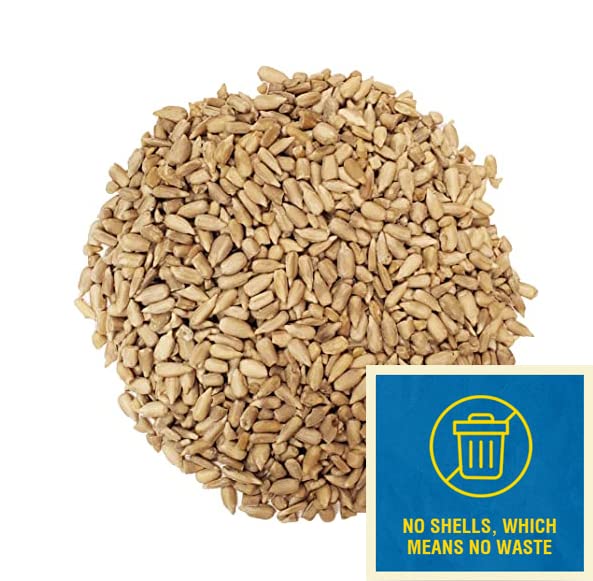 CountryMax Sunflower Coarse Kernels Hearts No Waste No Mess Bird Seed (50 Pounds)