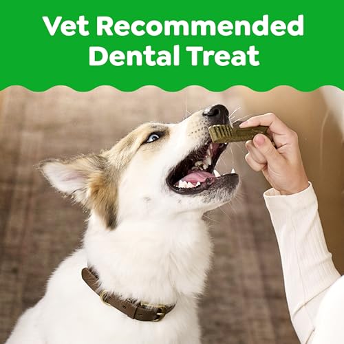 Greenies Veterinarian-Recommended Adult Natural Dental Dog Treats Teenie Size, Dog Dental Chews, Original Flavor, 36 oz. Pack, 130 Count