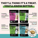 Cat Hairball Support Crunchy & Creamy Chews, Hairball Remedy Treats, Cat Furball Treatment, Supports Skin & Coat, Vitamins for Digestion, Chicken (30-Day Supply)