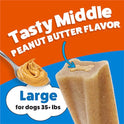 Purina Busy Bone Adult Dog Chew Bone Treats, Peanut Butter - 10 ct. Pouch