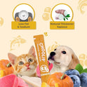 Choolip Squeeze Vita Stick Lickable Cat and Dog Treats, 7-Count Kidney Support, Tuna and Pollack with Pumpkin, Blueberry and Omega-3, Grain-Free, Vet-Formulated