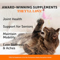 Cat Hip + Joint Health Chews – Crunchy & Creamy Cat Joint Support Supplement - Glucosamine, Chondroitin & Omega-3s – Supports Mobility, Flexibility & Comfort for Indoor & Outdoor Cats (Chicken 30-Day)