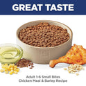 Hill's Science Diet Adult 1-6 Small Bites Dry Dog Food, Chicken & Barley, 5 lb. Bag