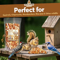 11 LB - Raw Shelled Peanuts for Squirrels, Out of Shell Peanuts for Birds and Wildlife- Squirrel Food, Wild Bird Seed - Grown in The USA