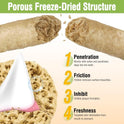 Freezed Dried Cat Chew Sticks, Cat Dental Treats for Freshens Breath and Controls Tartar, Feline Teething Sticks