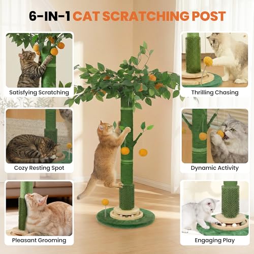 53" Tall Cat Scratcher Tree