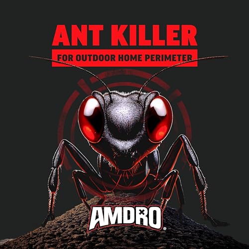Amdro Ant Killer for Outdoor Home Perimeter, 24 Oz | Controls 25 species, outdoor ant bait, works up to 3 months, for lawns, landscaped areas, ornamental gardens