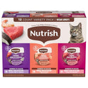 Nutrish Grain Free Ocean Lover's Whole Health Blend Variety Pack Wet Cat Food, 2.8 oz. Cup, 12 Count (Rachael Ray)