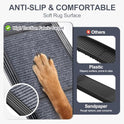 Dog Ramp for Car 63" Long & 17" Wide Portable Dog Ramps for Large Dogs with Non-Slip Rug Surface Dog Car Ramp for SUV Car & Truck, Folding Dog Ramp Up to 250LBS
