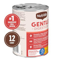 Nutrish Gentle Digestion Premium Paté Wet Dog Food, Real Chicken, Pumpkin & Salmon Recipe, 13 oz. Can, 12 Count (Rachael Ray)