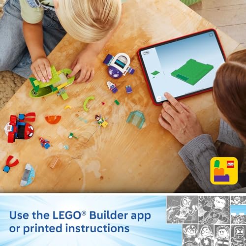 LEGO Marvel Spidey and His Amazing Friends Spidey: Underwater Vehicles Building Toy for Kids - Super Hero Pretend Play Set for Preschool Boys & Girls, Ages 4+ - Gift Idea for Birthdays - 11207