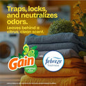 Glad ForceFlex Tall Kitchen Trash Bags, 13 Gal, Gain Original with Febreze, 110 Ct (Pack May Vary)