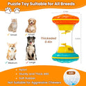 BoYoYo Interactive Dog Toys, Dog Puzzle Toys for Smart, Dog Enrichment Toy to Keep Them Busy, Treat Dispensing Toy Slow Puzzles Feeder, Yellow