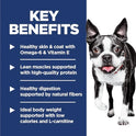 Hill's Science Diet Adult 1-6 Light Small Bites Dry Dog Food, Chicken Meal & Barley, 5 lb. Bag