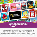 Fire HD 10 Kids Pro tablet, ages 6-12. Bright 10.1" HD screen, includes ad-free content, robust parental controls, 13-hr battery and slim case for older kids, 32 GB, Happy Day