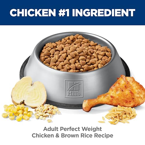 Hill's Science Diet Adult Perfect Weight Dry Dog Food, Chicken & Brown Rice, 25 lb. Bag