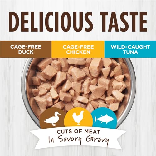 Instinct Healthy Cravings Natural Wet Cat Food Topper, Grain Free Recipe - Variety Pack, 3 oz. Pouches (Pack of 12)