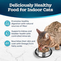 Blue Buffalo Tastefuls Adult Indoor Dry Cat Food, Chicken & Brown Rice, 3-lb Bag