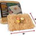 PRECISION PET Chicken Nesting Pads by Petmate – 13” x 13” Premium Chicken Bedding Fit Most Nesting Boxes – 10 Pack,Beige, Made in USA