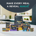 Reveal Natural Wet Canned Cat Food, 3-Flavor Variety Pack, Limited Ingredient, Grain-Free, High Protein with No Artificial Additives, Fish Variety in Broth (12 x 2.47 oz Cans)