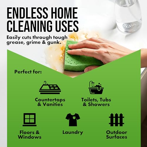 HARRIS 30% Vinegar Concentrated Extra Strength — All Purpose Cleaner for Home, Garden & Patio