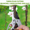 Premium Germany Pruning Shears, Work 3 Times Easier, Pruners Heady Duty, Sharp Garden Clippers Cut Fresh Flower, Hedge, Herb, Indoor Plants, Gardening Tools Scissors, Arthritis Weak Hand Snips